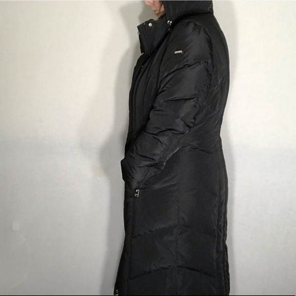 Calvin Klein Duck Down Maxi Hooded Puffer Jacket - Picture 6 of 8